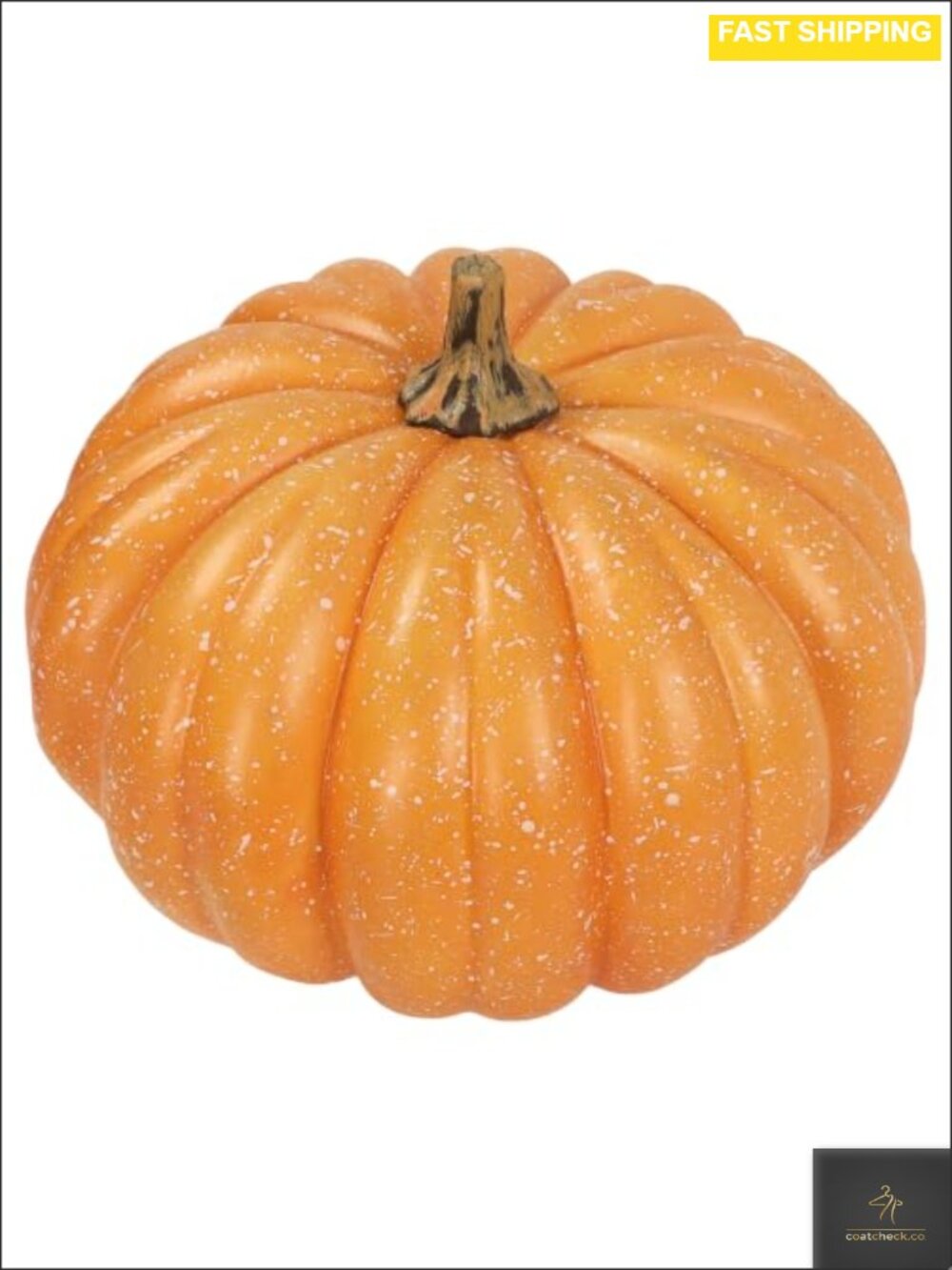 Large Artificial Pumpkin Foam Realistic Fall Decor 13.8"
